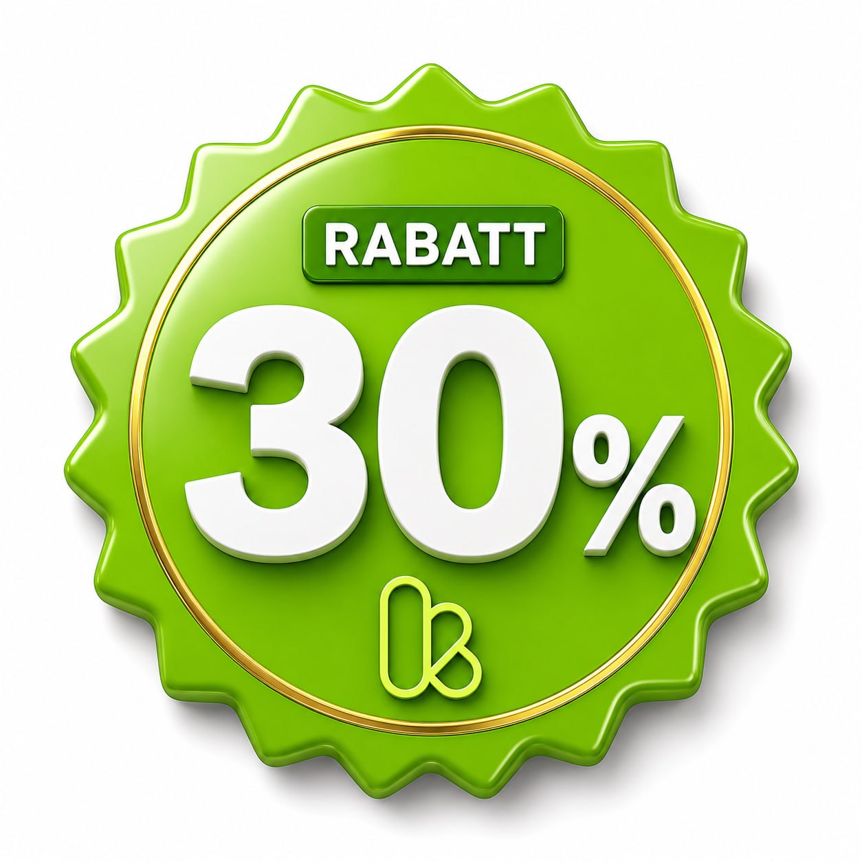 30% Rabatt